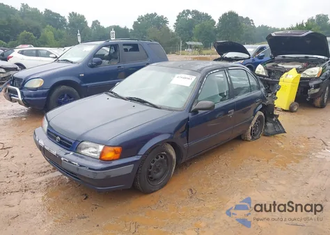 1996 Toyota Tercel Dx из США, поврежденный, VIN JT2BC52L8T7048905